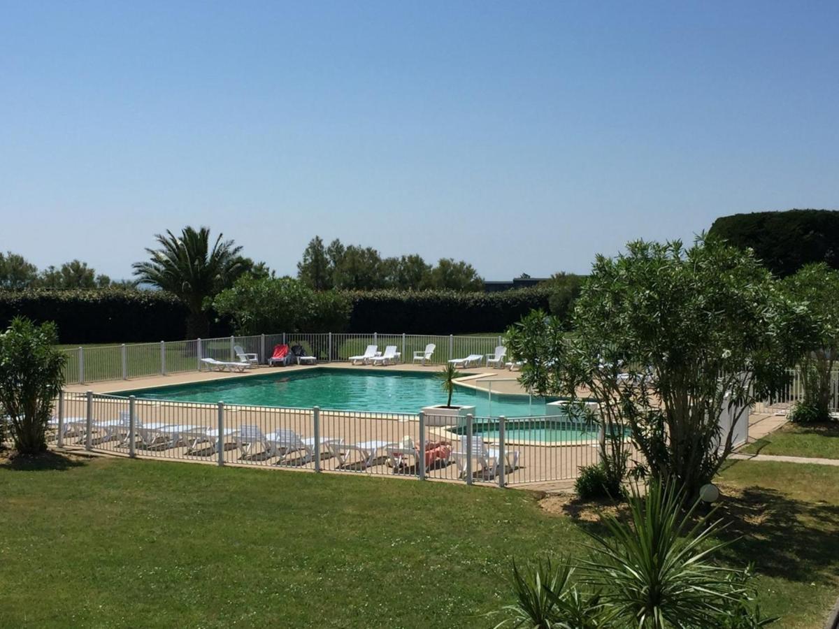 Apercu Mer: Bel Appartement Avec Piscine, Tennis Et Proche Plage - Fr-1-3-450 비다르 외부 사진
